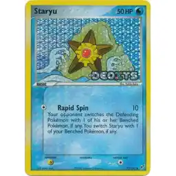 EX Deoxys - 077/107 - Staryu - Reverse Holo (Stamp) (Lightly Played)