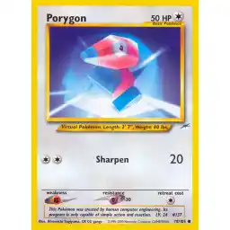 Neo Destiny - 078/105 - Porygon