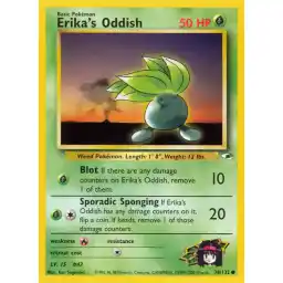 Gym Heroes - 078/132 - Erika's Oddish (lv 15)
