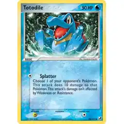 EX Unseen Forces - 78/115 - Totodile
