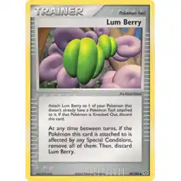 EX Emerald - 78/106 - Lum Berry (Lightly Played)