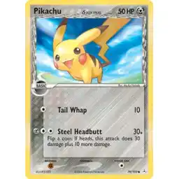 EX: Holon Phantoms - 079/110 - Pikachu (delta species)