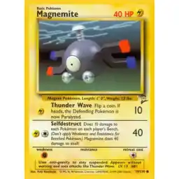Base Set 2 - 079/130 - Magnemite (Near Mint -)