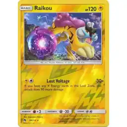 Lost Thunder - 079/214 - Raikou - Reverse Holo