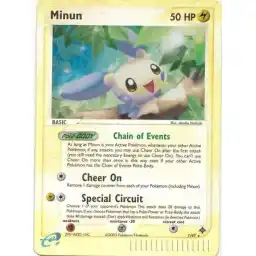 EX Dragon - 7/97 - Minun - Reverse Holo