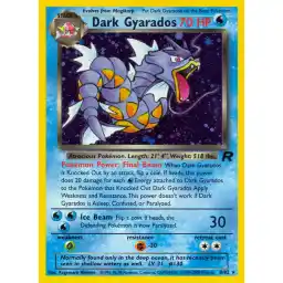Team Rocket - 08/82 - Dark Gyarados - Holo