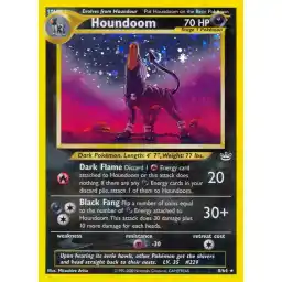 Neo Revelation - 08/64 - Houndoom - Holo (Moderately Played)