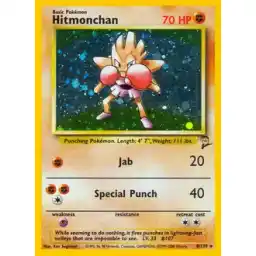 Base Set 2 - 008/130 - Hitmonchan - Holo (Lightly Played)