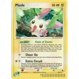 EX Dragon - 8/97 - Plusle - Holo Rare