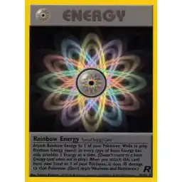 Team Rocket - 80/82 - Rainbow Energy - Rare (Lightly Played)
