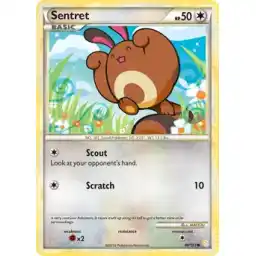 HeartGold & SoulSilver - 080/123 - Sentret (Lightly Played)