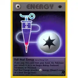 Team Rocket - 81/82 - Full Heal Energy - 1st Edition