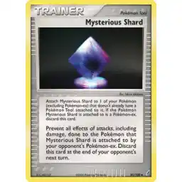 EX Crystal Guardians - 081/100 - Mysterious Shard (Lightly Played)