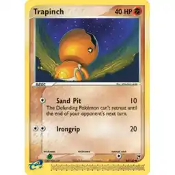 EX Sandstorm - 082/100 - Trapinch