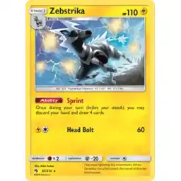 Lost Thunder - 082/214 - Zebstrika - Rare