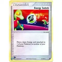 EX Ruby & Sapphire - 082/109 - Energy Switch - Reverse Holo
