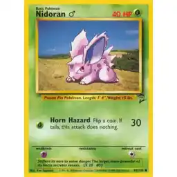 Base Set 2 - 083/130 - Nidoran M
