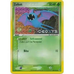 EX Deoxys - 083/107 - Zubat - Reverse Holo (Stamp)