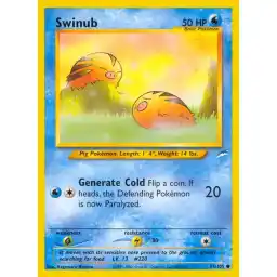 Neo Destiny - 084/105 - Swinub