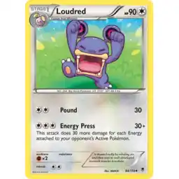 XY Phantom Forces - 084/119 - Loudred