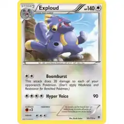 XY Phantom Forces - 085/119 - Exploud - Rare