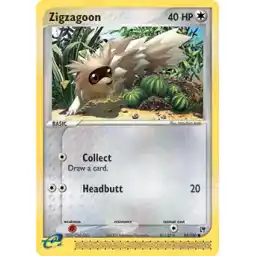 EX Sandstorm - 085/100 - Zigzagoon
