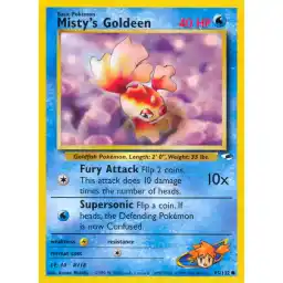 Gym Heroes - 085/132 - Misty's Goldeen (lv 10)