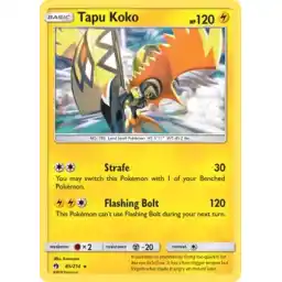 Lost Thunder - 085/214 - Tapu Koko - Holo Rare