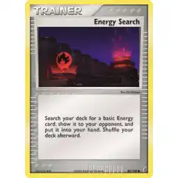 EX Crystal Guardians - 086/100 - Energy Search (Lightly Played)