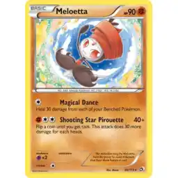 Legendary Treasures - 086/113 - Meloetta - Rare