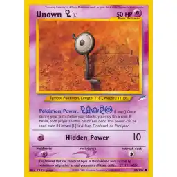 Neo Destiny - 086/105 - Unown L