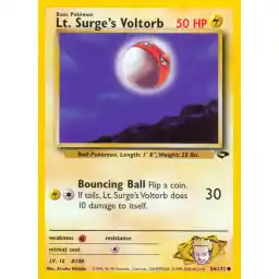 Gym Challenge - 086/132 - Lt. Surge's Voltorb