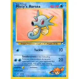 Gym Heroes - 086/132 - Misty's Horsea