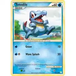 HeartGold & SoulSilver - 086/123 - Totodile
