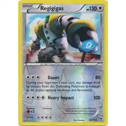 XY Phantom Forces - 086/119 - Regigigas - Reverse Holo (Lightly Played)