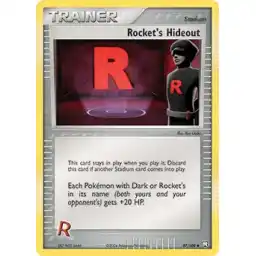 EX Team Rocket Returns - 087/109 - Rocket's Hideout (Lightly Played)