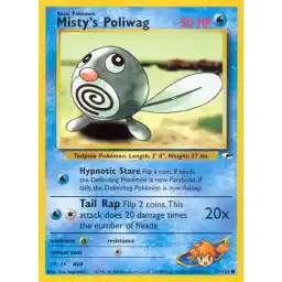 Gym Heroes - 087/132 - Misty's Poliwag