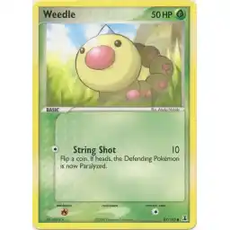 EX Delta Species - 87/113 - Weedle - Reverse Holo