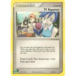 EX Dragon - 88/97 - TV Reporter (Moderately Played)