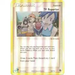 EX Dragon - 88/97 - TV Reporter - Reverse Holo (Lightly Played)