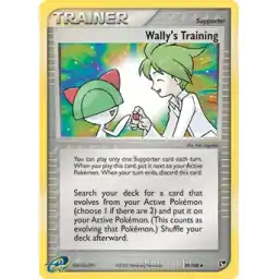 EX Sandstorm - 089/100 - Wally's Training
