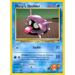 Gym Heroes - 089/132 - Misty's Shellder