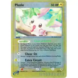 EX Dragon - 8/97 - Plusle - Reverse Holo (Moderately Played)