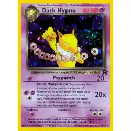 Team Rocket - 09/82 - Dark Hypno - Holo (Lightly Played)