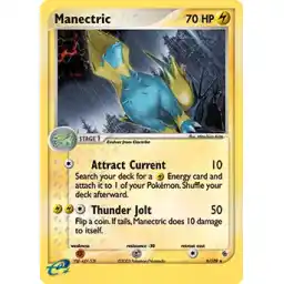 EX Ruby & Sapphire - 009/109 - Manectric - Holo