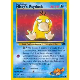 Gym Challenge - 090/132 - Misty's Psyduck