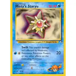 Gym Heroes - 090/132 - Misty's Staryu