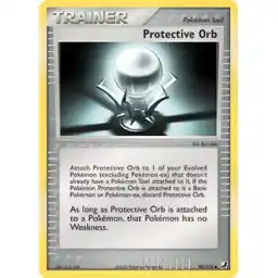 EX Unseen Forces - 90/115 - Protective Orb (Lightly Played)