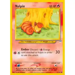 Neo Destiny - 091/105 - Vulpix