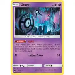 Lost Thunder - 091/214 - Unown - Rare